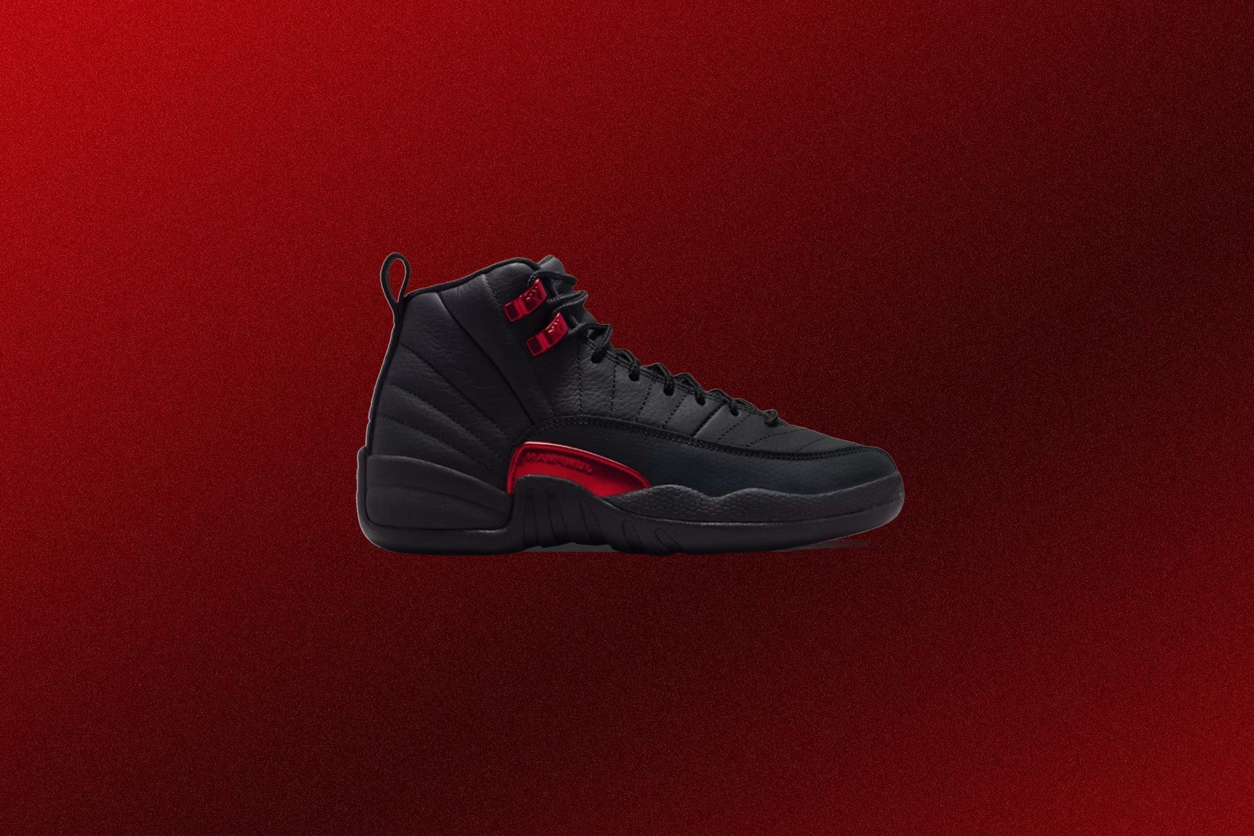Air Jordan 12 Retro 'Bloodline' (GS) - Black/Varsity Red