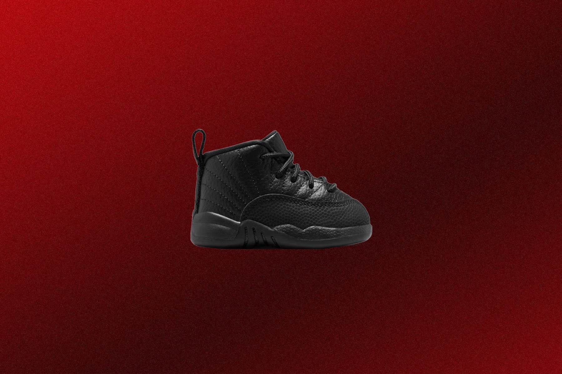 Air Jordan 12 Retro 'Bloodline' (TD) - Black/Varsity Red