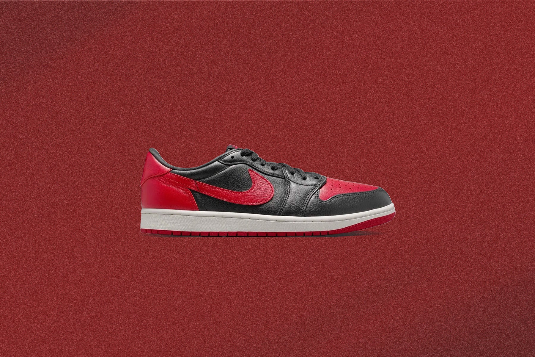 Air Jordan 1 Retro Low OG 'Banned' - Black/Varsity Red/Summit White