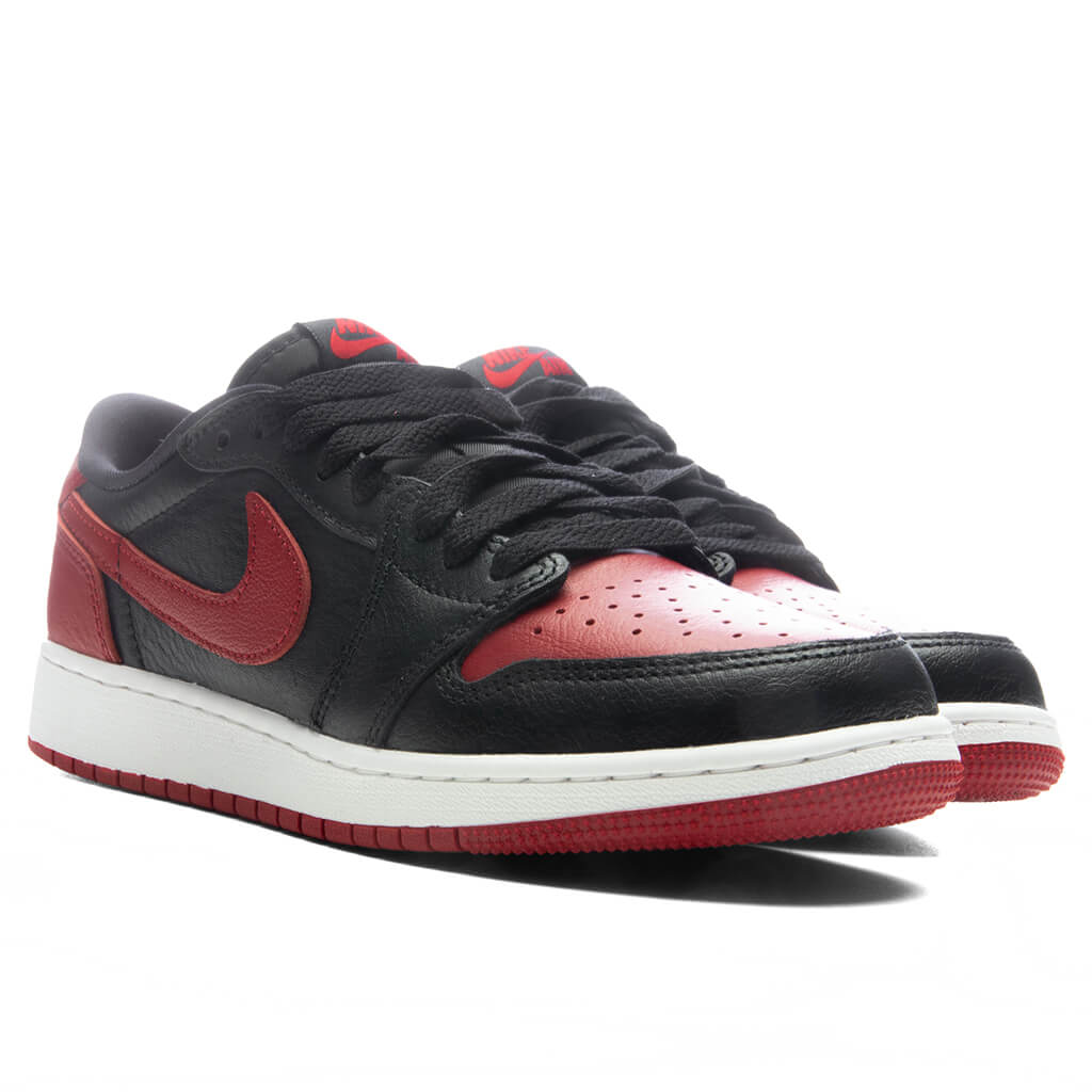 Air Jordan 1 Retro Low OG 'Banned' (GS) - Black/Varsity Red/Summit White